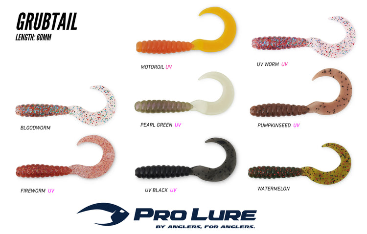 Pro Lure Grubtail 60mm