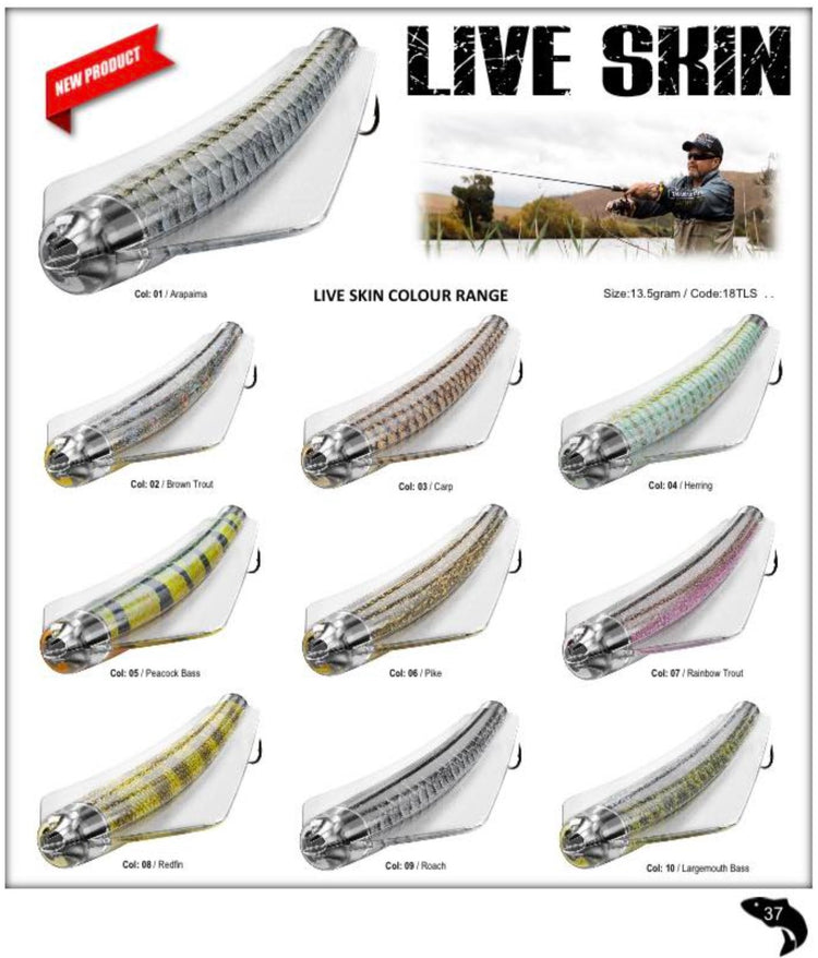 Tasmanian Devil 13.5g Live Skins