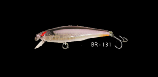 Nories Laydown Minnow - BR-131 BB Purple Wakasagi