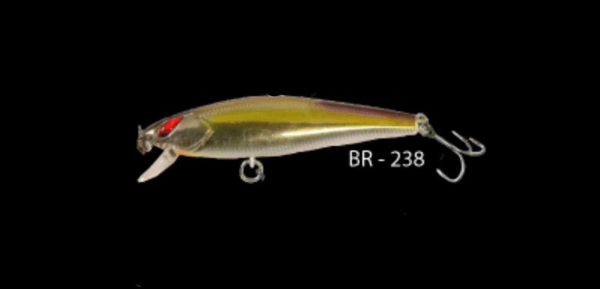 Nories Laydown Minnow Chigyo - BR-238 Half Mirror Wakasagi