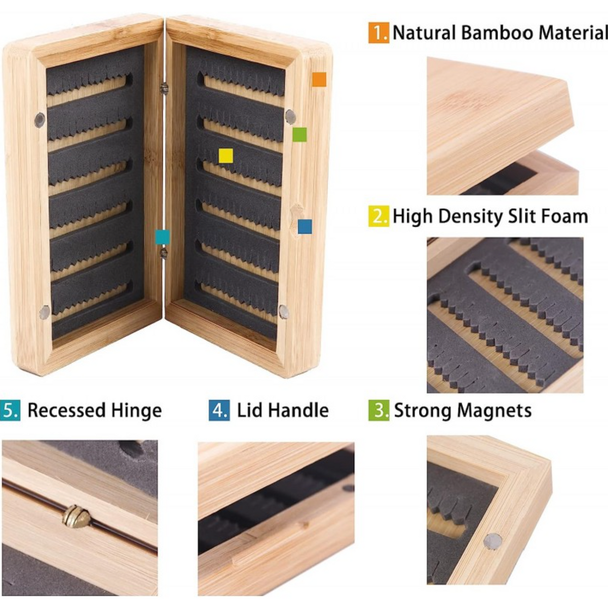 Bamboo Fly Box
