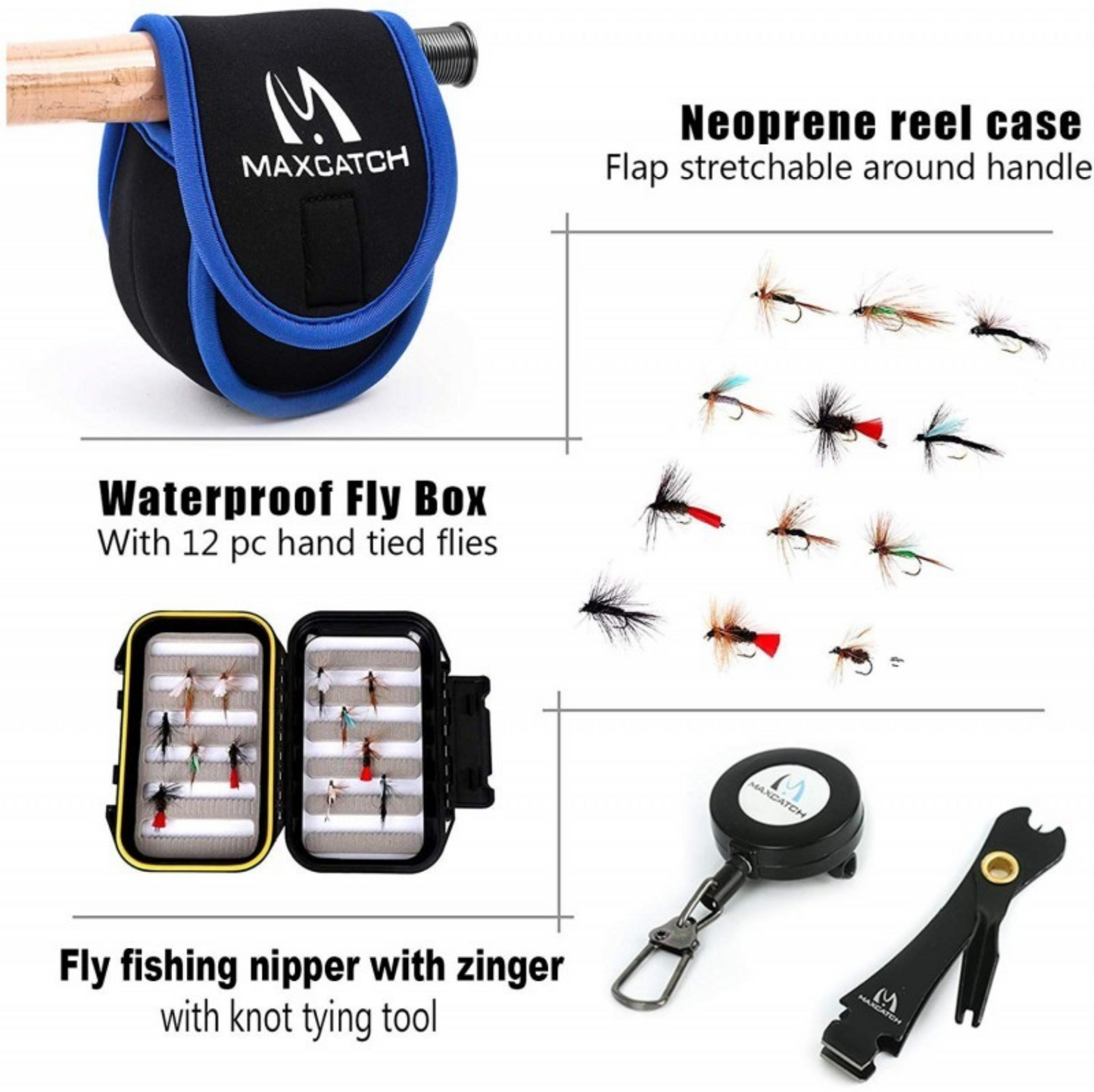 Maxcatch Extreme + Eco Reel Combo