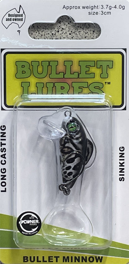 Bullet Lures - Bullet Minnow (Leopard Tree Frog)