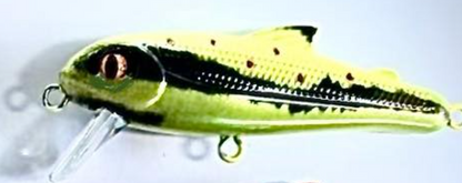 Bullet Lures Five-O Minnow Sinking (Red Eyed Tree Frog)