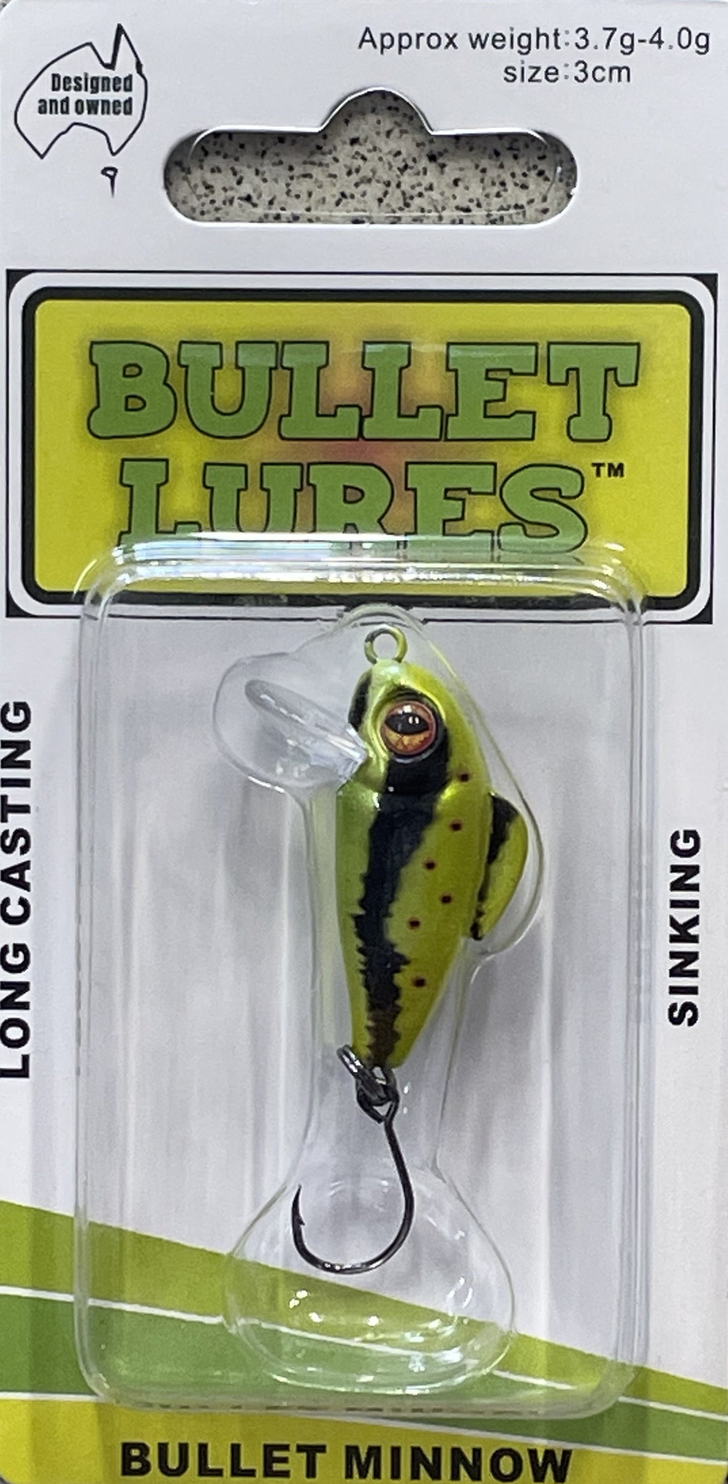 Bullet Lures - Bullet Minnow (Red Eyed Tree Frog)