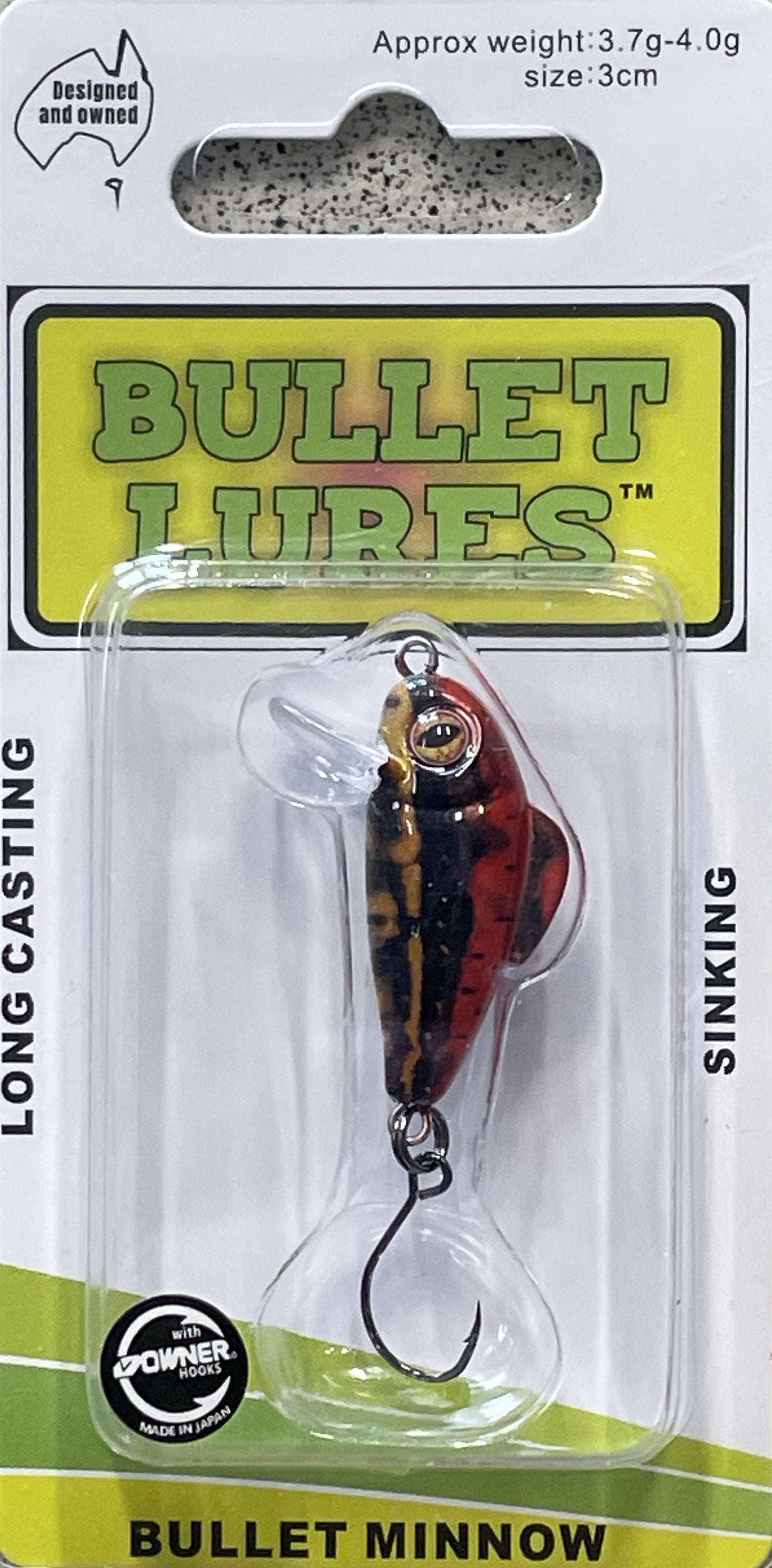 Bullet Lures - Bullet Minnow (Red Tree Frog)