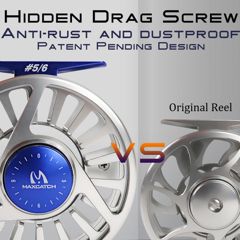 Maxcatch Avid Fly Reel - Blue