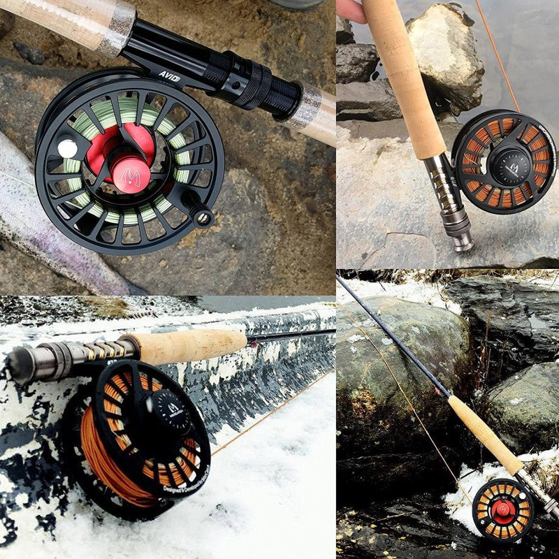Maxcatch Avid Fly Reel - Blue