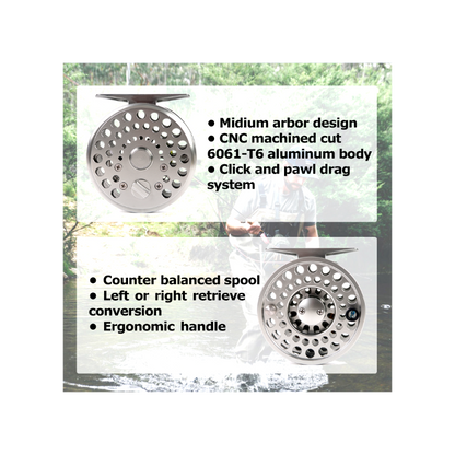 Maxcatch CDB Trout Fly Reel