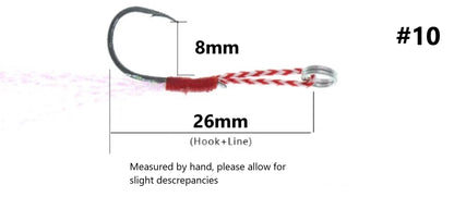 Assist Hooks - Flash Tail #10 (2pk)