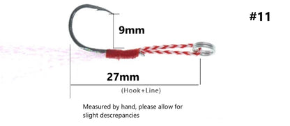 Assist Hooks - Flash Tail #11 (2pk)