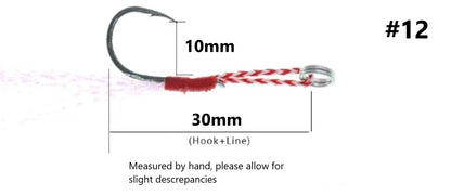 Assist Hooks - Flash Tail #12 (2pk)