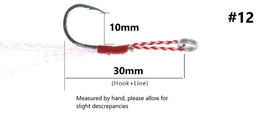 Assist Hooks - Flash Tail #12 (2pk)