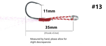 Assist Hooks - Flash Tail #13 (2pk)