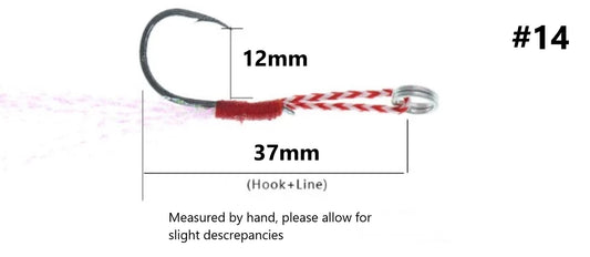 Assist Hooks - Flash Tail #14 (2pk)