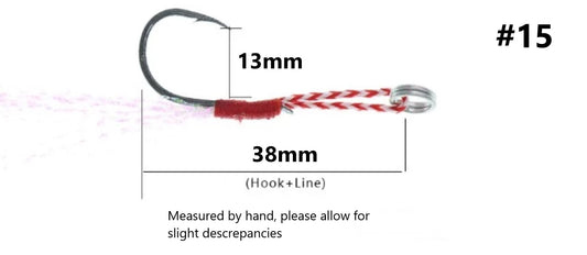 Assist Hooks - Flash Tail #15 (2pk)