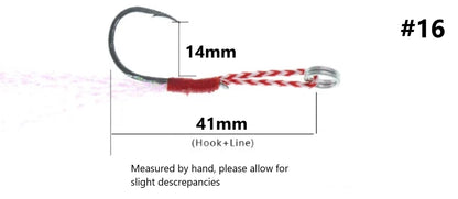 Assist Hooks - Flash Tail #16 (2pk)