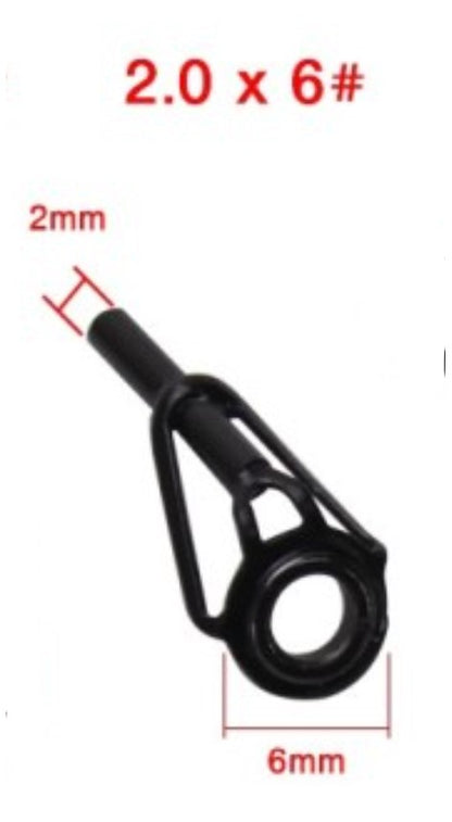 Fishing Rod Tip Guide  (2.0mm x 6mm)
