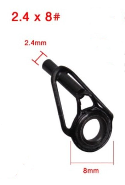 Fishing Rod Tip Guide  (2.4mm x 8mm)