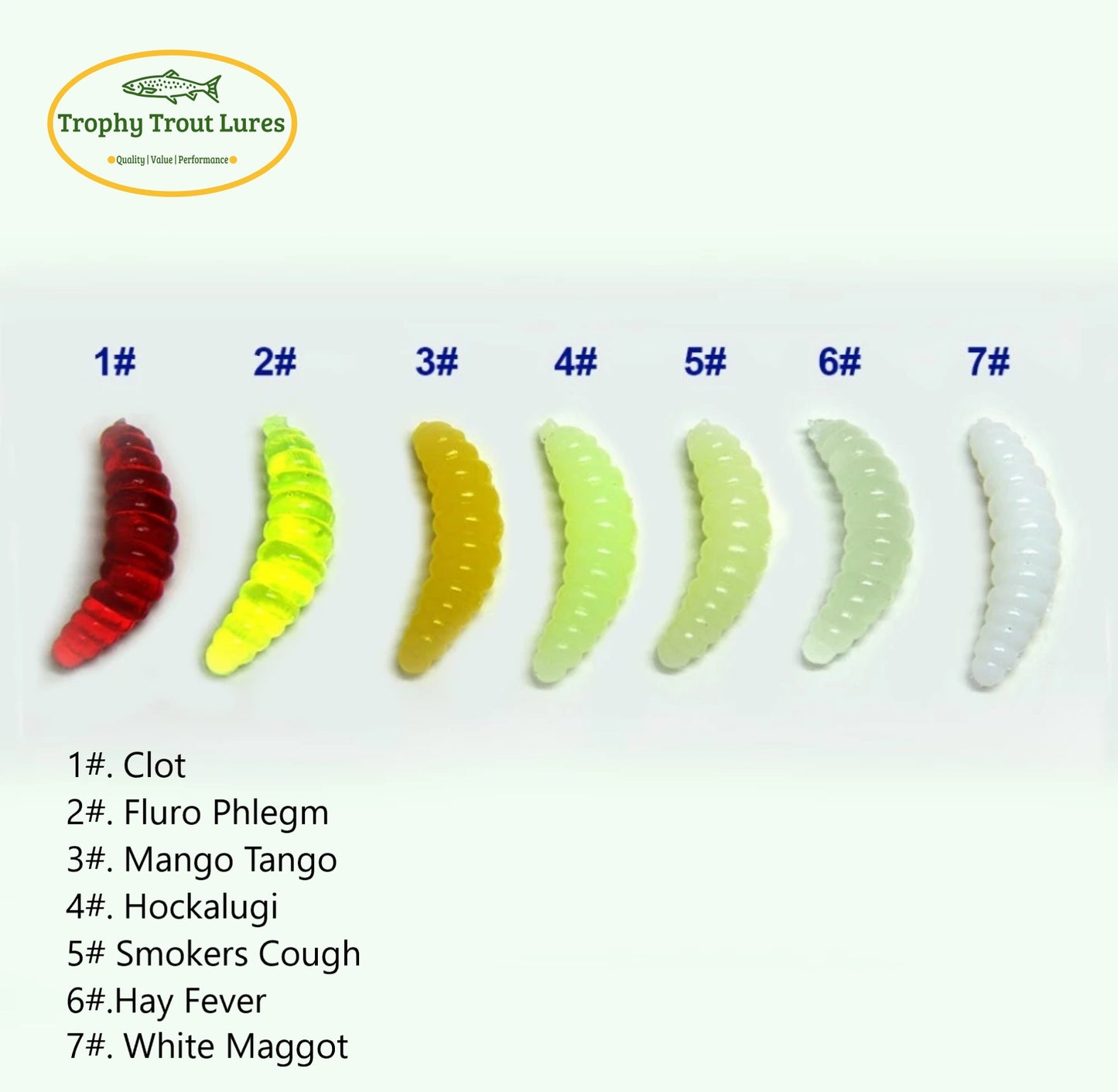 Artificial Maggots/Grubs 25pk