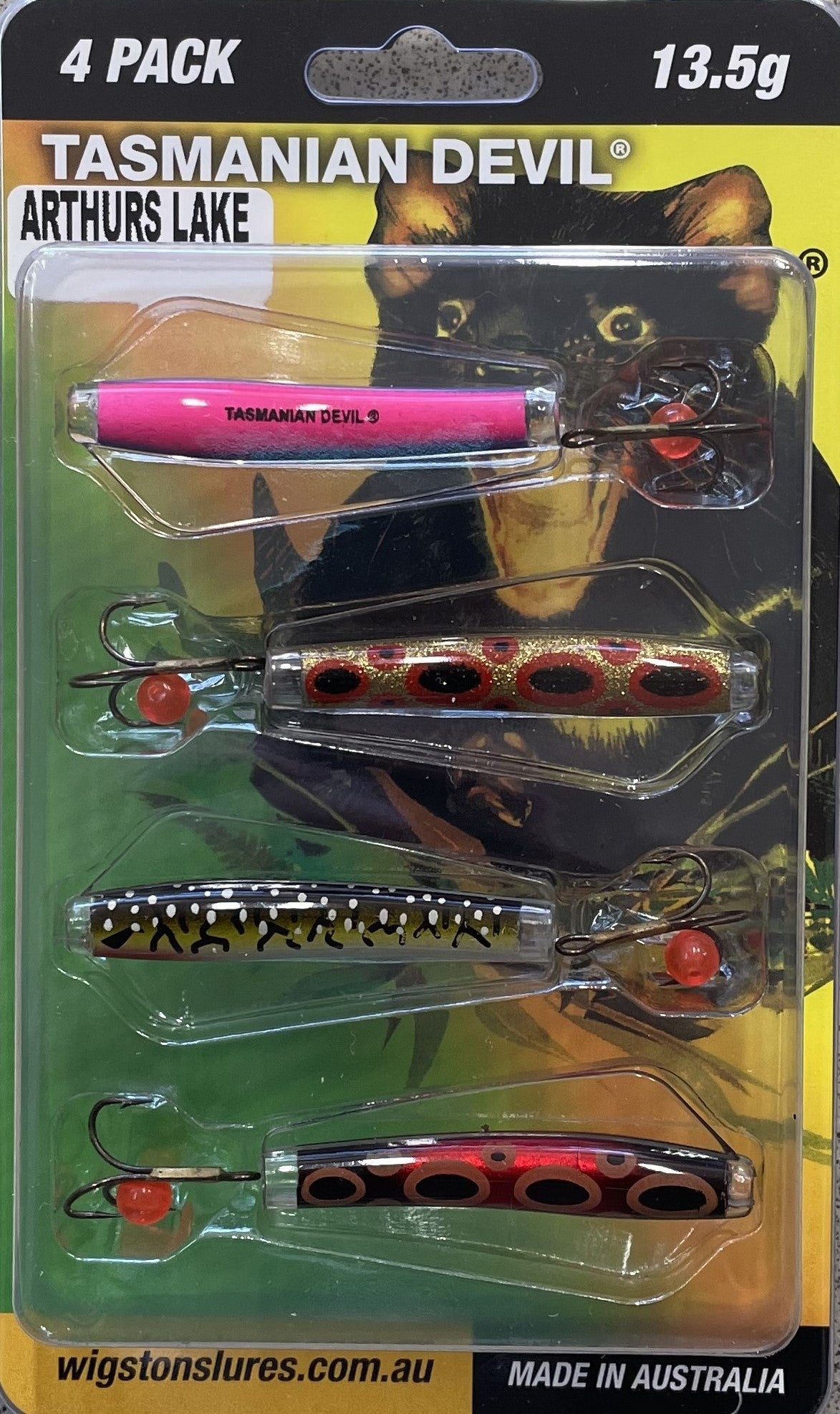 Tasmanian Devil 13.5g Arthurs Lake Pack - 4pk