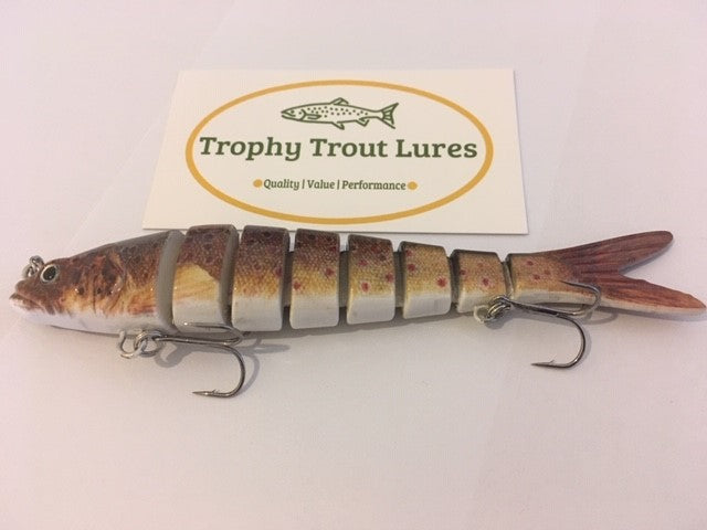 8 Segment Swimbait - Brown