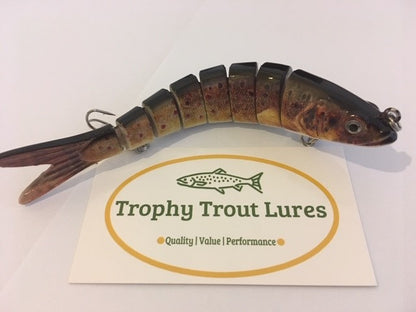 8 Segment Swimbait - Brown