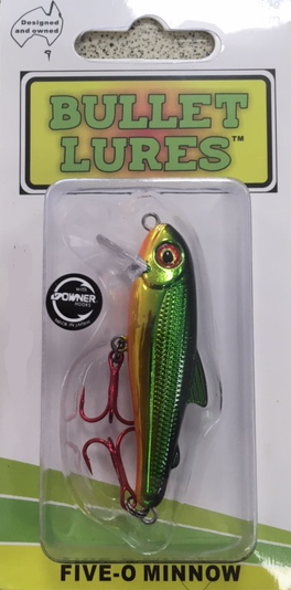 Bullet Lures Five-O Minnow Suspending + Rattling (Christmas Beetle)
