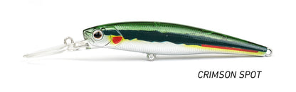 Pro Lure ST72 Minnow - Deep (Crimson Spot)