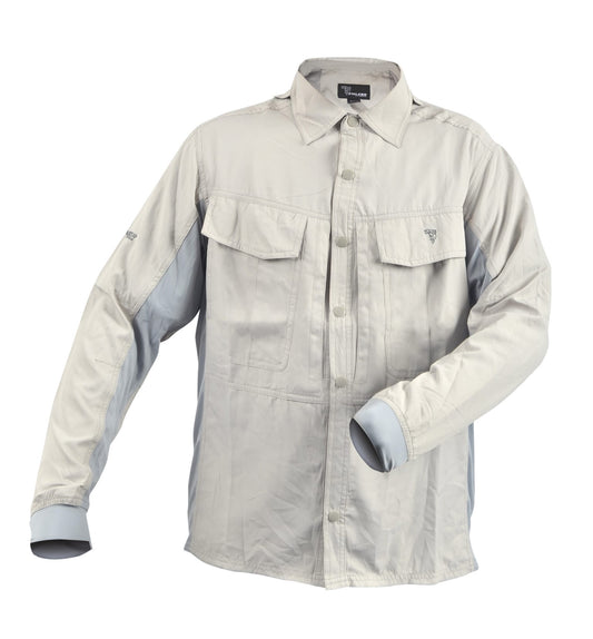 Stalker Flex-Fix Fishing Shirt - Fossil