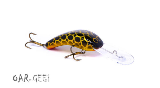 Oar-Gee Lures - 60mm Plow 3.6m Rattling (Gold Frog)
