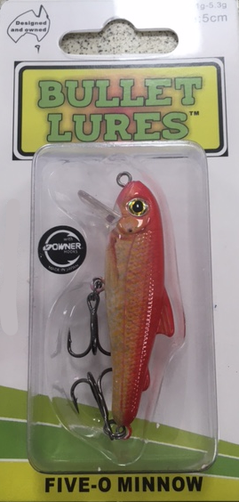 Bullet Lures Five-O Minnow Sinking (Goldfish)