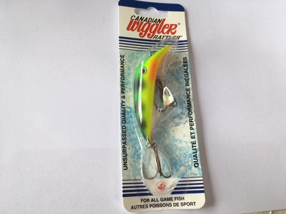 Canadian Wiggler - Flatfish Rattler (Hot Perch)