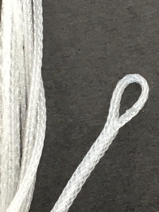 Braided Leader 6ft 20lb - Clear