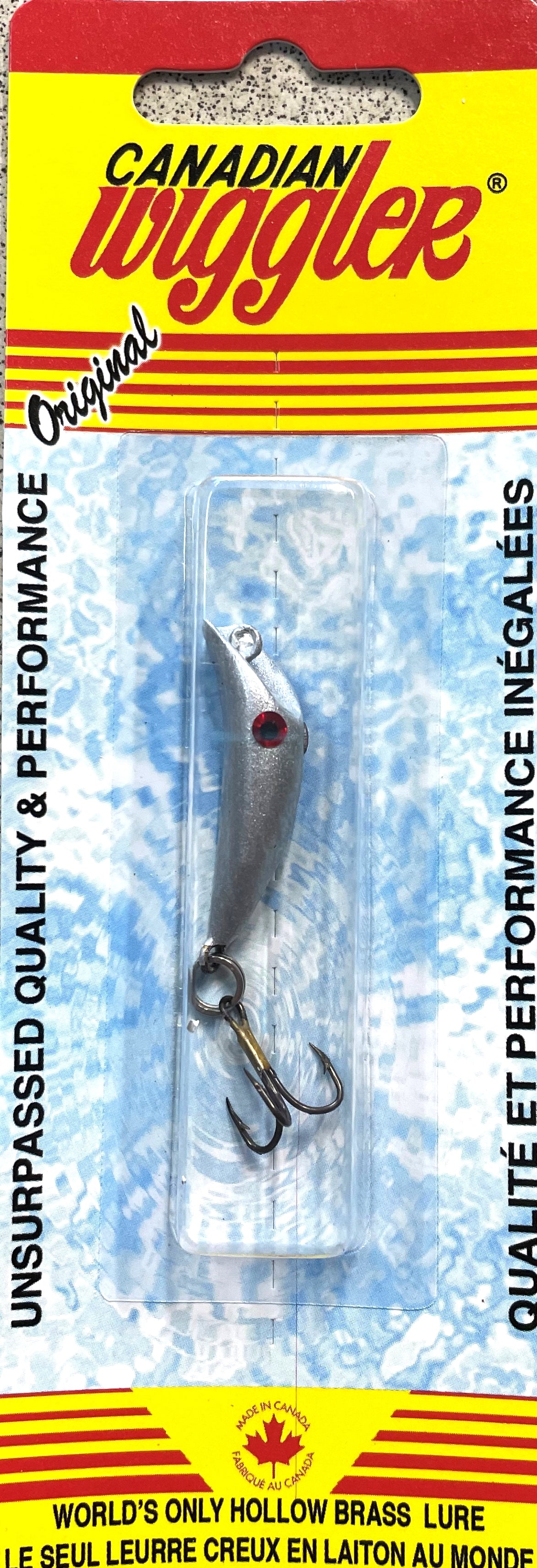 Canadian Wiggler 1 1/2 inch (38mm) - Silver Shiner
