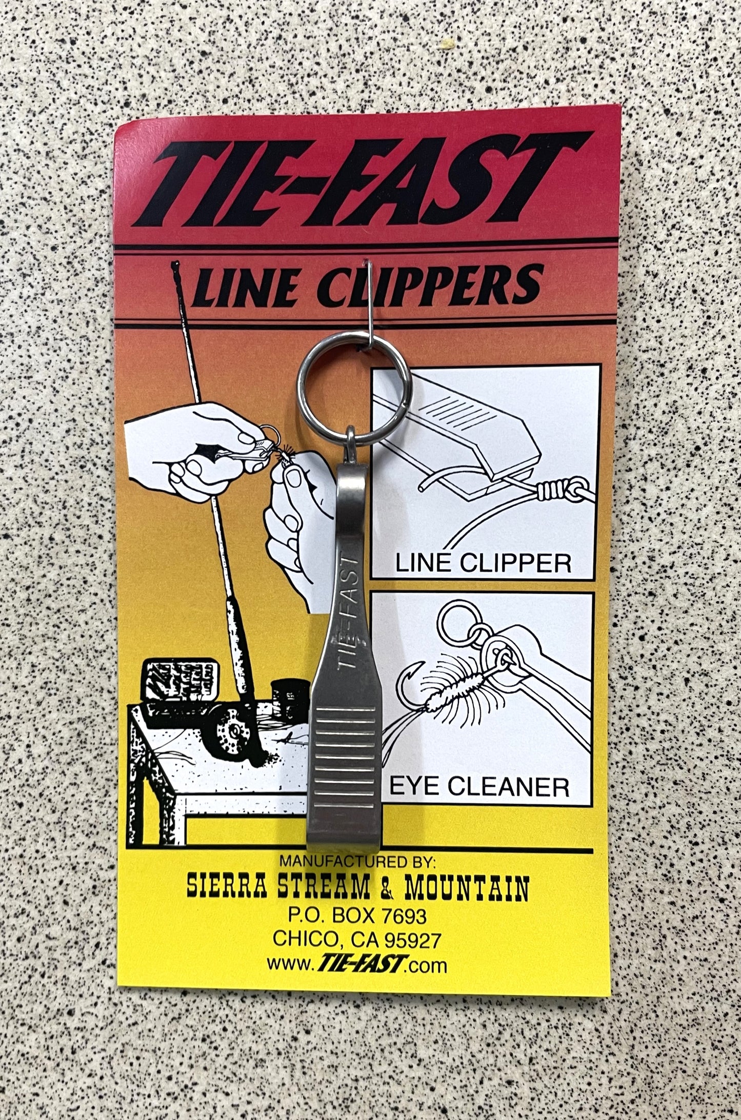 Tie-Fast Line Clipper - Silver