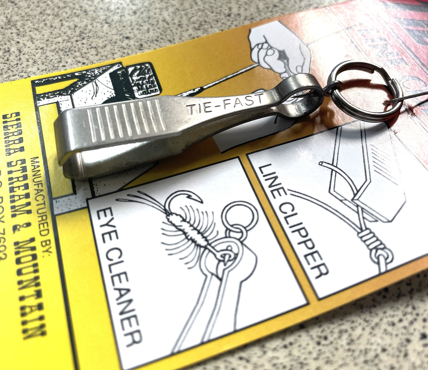 Tie-Fast Line Clipper - Silver