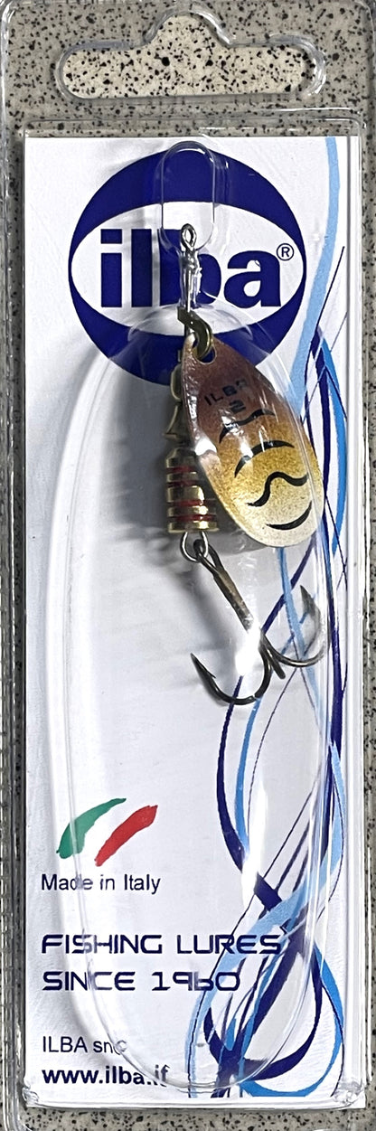 Ilba Tondo Spinner - Brown Trout Size #2