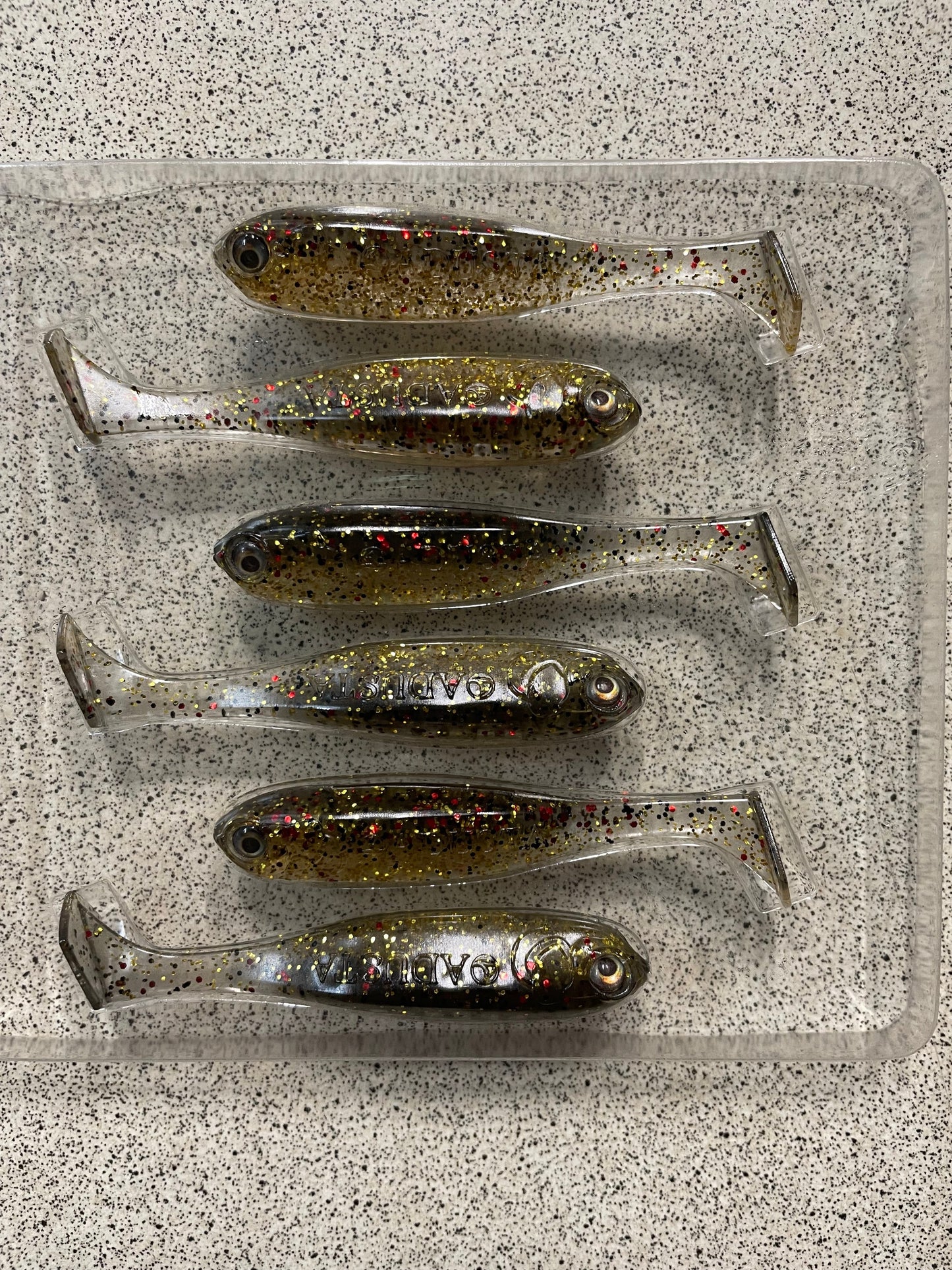 ADUSTA Penta Shad 3" - Suji Ebi (6pk)