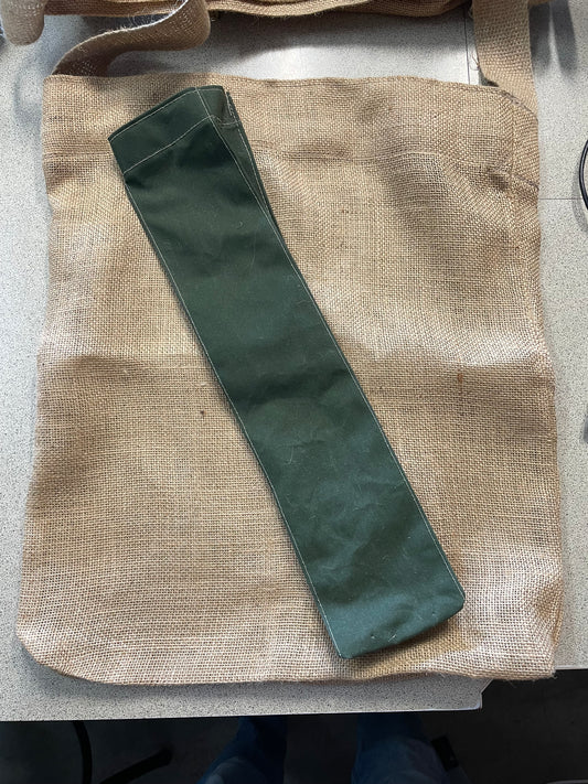 Wading Bag - Hessian with Net Pouch #B