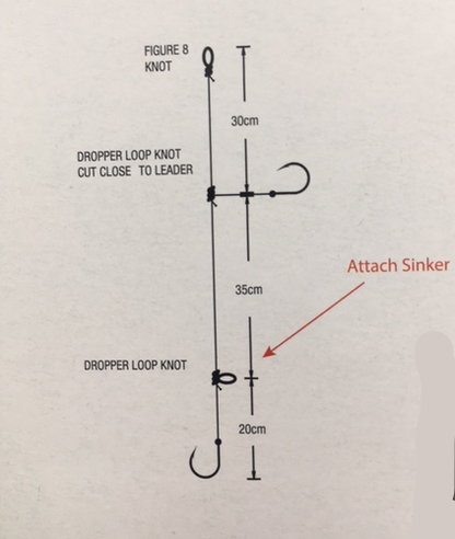 SureCatch Light Surf Rig (Size 2 Hook)