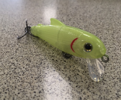 Bullet Lures Five-O Minnow Suspending + Rattling (Lumo)