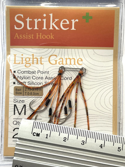 BKK Striker Lure Assist Hooks - 2pk (M)