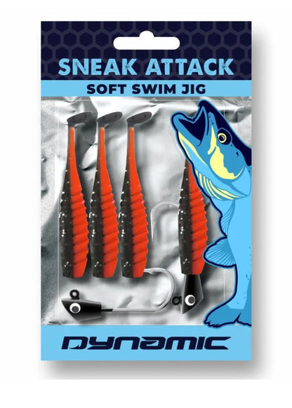 Dynamic Lures Sneak Attack (Orange Craw)
