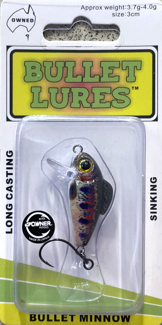 Bullet Lures - Bullet Minnow (Rainbow Trout Parr)