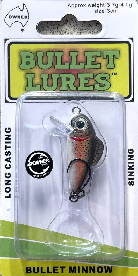 Bullet Lures - Bullet Minnow (Rainbow Trout)