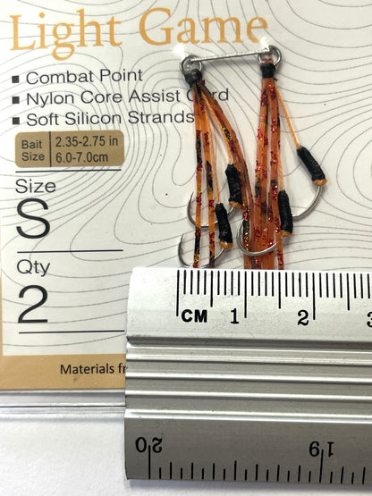 BKK Striker Lure Assist Hooks - 2pk (S)