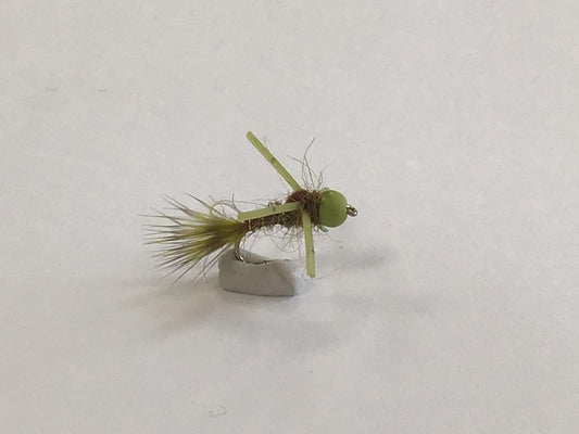 Beaded Sili Nymph - Olive