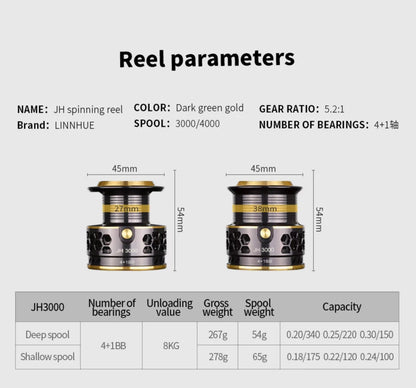 JH3000 Spinning Reel