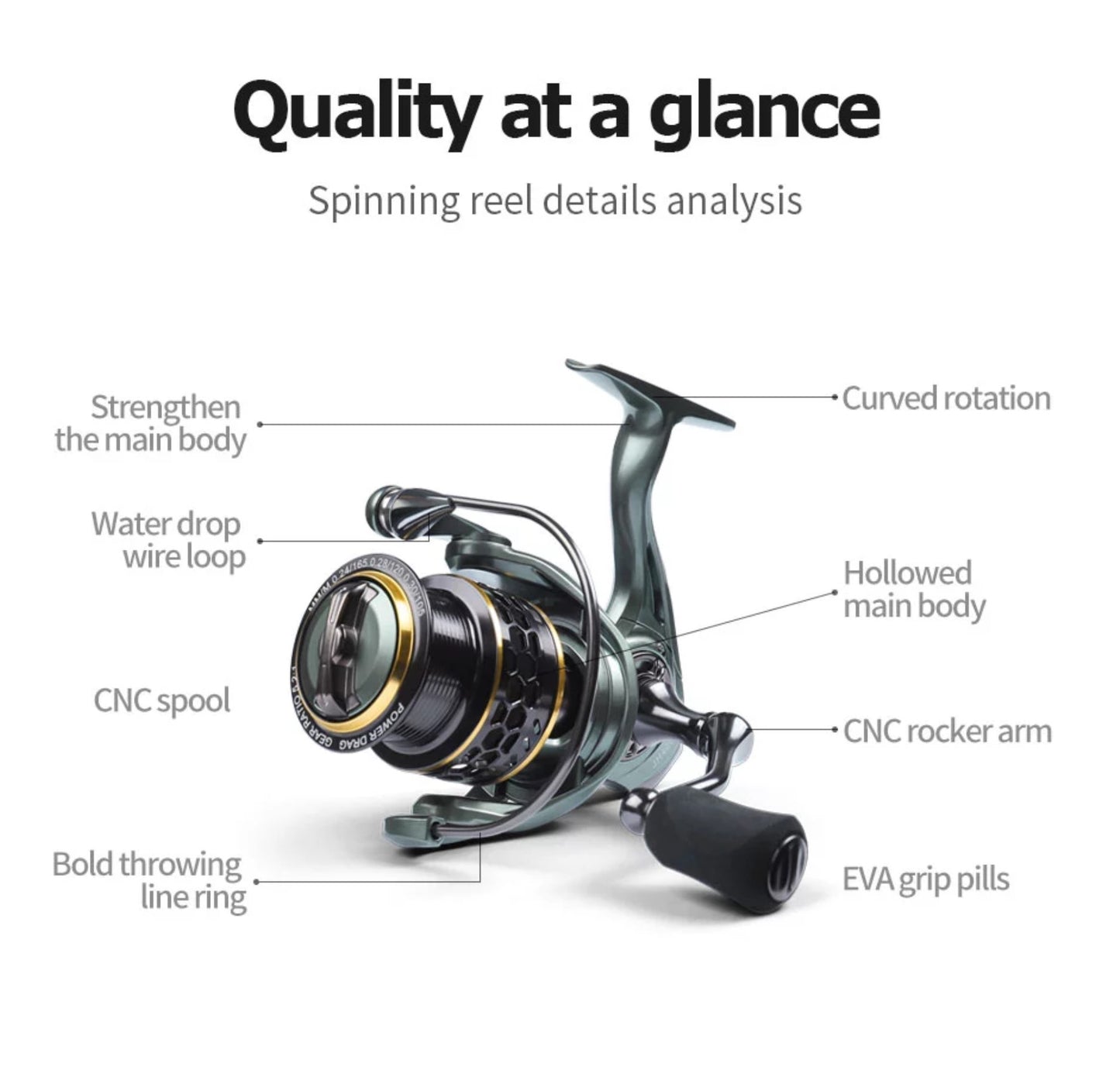 JH3000 Spinning Reel